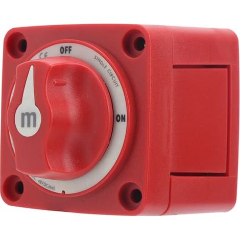 Coupe-batterie haute intensité 300 A CC 48 V M5 pour petits bateaux et yachts (1/5)