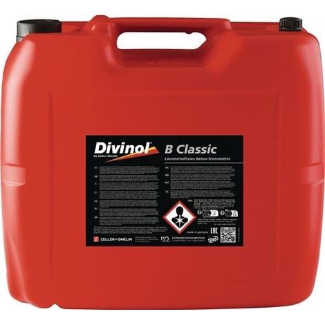 Betontrennmittel B Classic incolore-jaunâtre 25l bidon DIVINOL