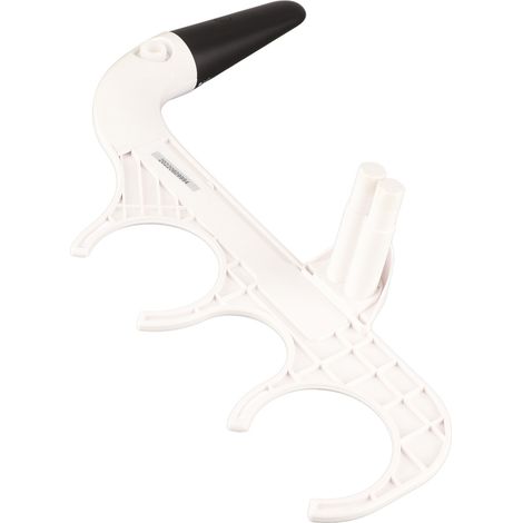 Accessoire de toilette bidet ultra-mince en cuivre avec raccord en T 7/8 et double buse de jet d'eau, non électrique, pour l'hygiène intime féminine. (1/5)