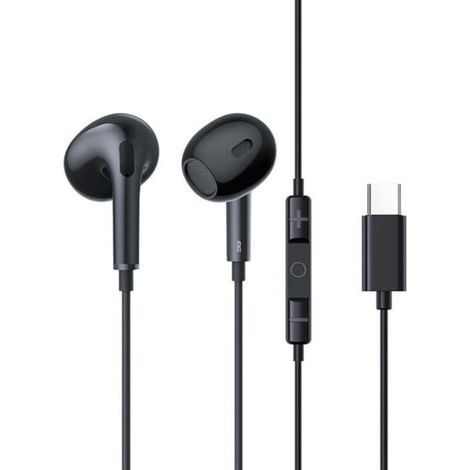 Auriculares con cable - BASEUS - Encok CZ17 - Conector Tipo-C - 20 Hz-20 kHz - Compatible con tarjetas TF