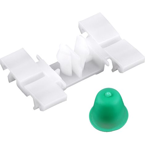 50 agrafes de fixation blanches en plastique pour baguette de porte de voiture, lot de 50 pièces, compatibles BMW Série 3 E36 E46 (1/5)
