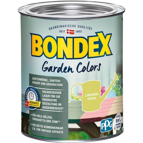 Bondex Garden Colors Limonen Grün 0,75l - 389186 (1/4)