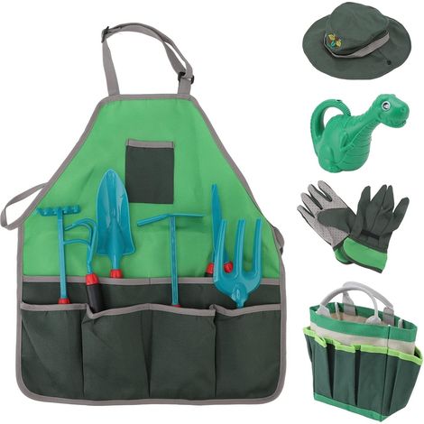 Children's Gardening Tool Set, Portable Children's Gardening Set for Boys and Girls (1/5)