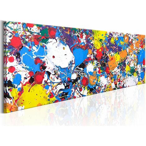 Tableau illumination arc-en-ciel - 135 x 45 cm (1/4)