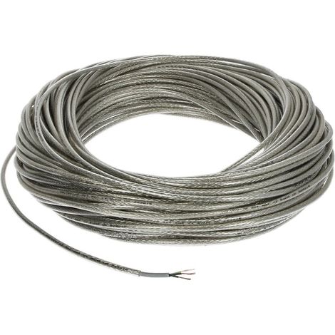 Câble de commande blindé en PVC 3 x 1 mm² avec conducteur de protection