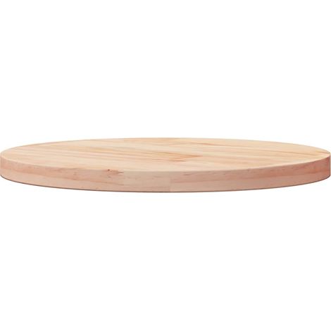 Maison Exclusive - Piano Tavolo Ø40x2,5 cm in Legno Massello di Pino (1/5)