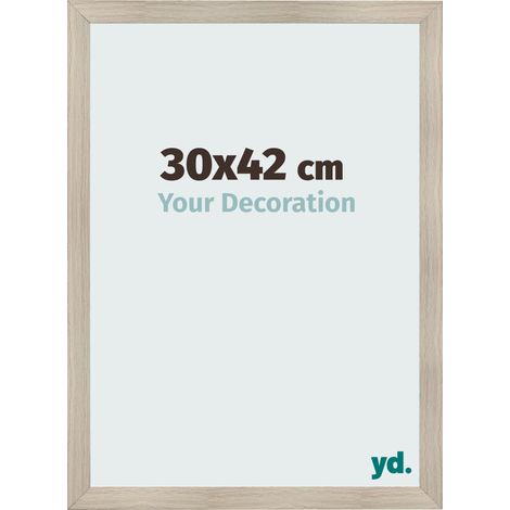 yd. - Cadre photo 30x42 - Chene Clair - MDF - Pisa (1/5)