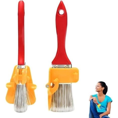 Paintbrushes, Corner Brush, Edge Brush, Paintbrush, Paintbrush, Paintbrush (1/4)