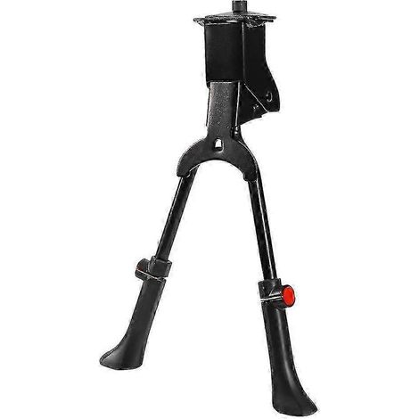 Support de pied pour vélo en alliage d'aluminium, double support de stationnement, porte-vélos télescopique pour VTT (1/5)