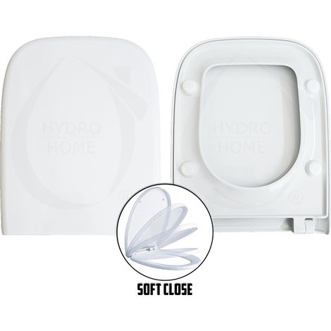 Copriwater S20 Vitra termoindurente bianco Soft Close (1/4)