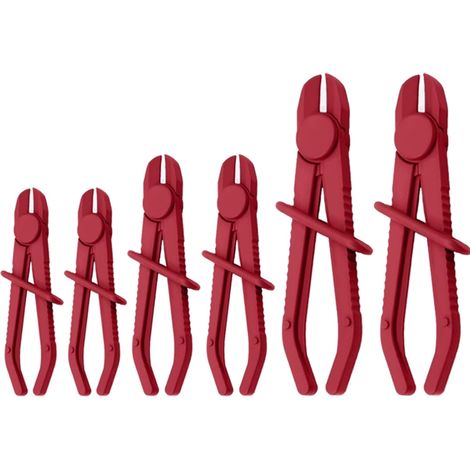 Paigne de serre de tuyau Pincez des pinces Croignes de ligne PLIFICATION PLATIQUE PRASTIQUE PLIFICATION POUR LES TUYAUX DE CARBURANT, CRIMES DE FUIR FEU, Lignes Redgas, radiateur, tuyaux (1/5)