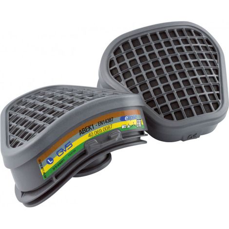 Filtros ABEK1 para máscaras Elipse (pack de 2 uds)