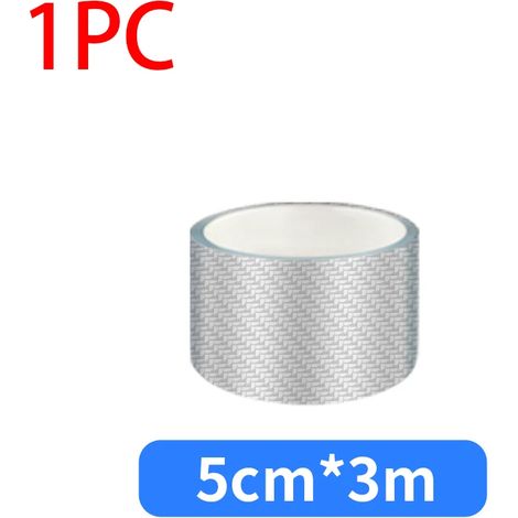 (5 cm x 3 m) Film de protection 3D en fibre de carbone pour portières et coffre,autocollant en vinyle anti-rayures pour carrosserie (1/3)