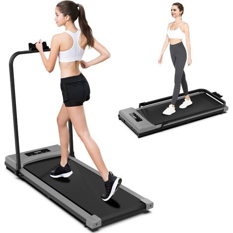 Cinta de correr eléctrica plegable para cama con mando a distancia, de 1 a 12 km/h, hasta 120 kg. (1/5)