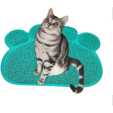 Tapis de frottement en forme de griffe pour chats et chiens, tapis de nettoyage pour litière, tapis anti-sable, tapis anti-sable (1/5)