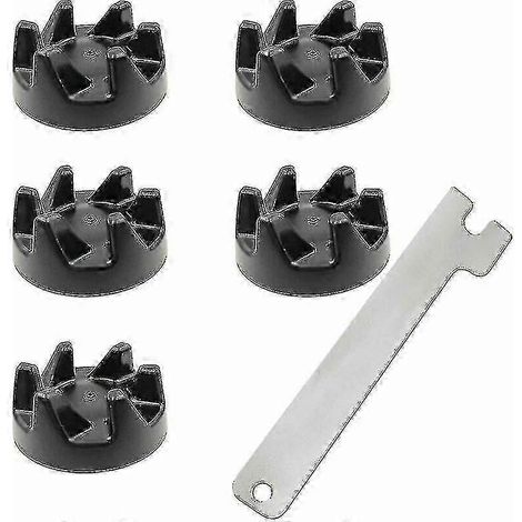 Lot de 5 embrayages en caoutchouc pour robot de cuisine KitchenAid 9704230 - JA - MXBC avec outil de démontage (1/5)