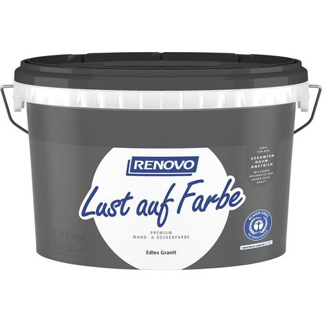 RENOVO Lust auf Farbe matt 2,5L Edles Granit 7572