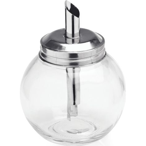 Sucrier 260 ml Ø 8,5 cm inox verre - Was Germany