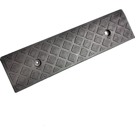 1 Rampe de seuil, Plastique, Antidérapante, Légère 400g, Pour voiture vélo moto, Garage trottoir (1/5)