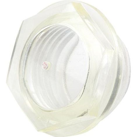 KIPP Ölschauglas D1=G3/8 D=22 Form A thermoplast ohne Reflektor (1/2)