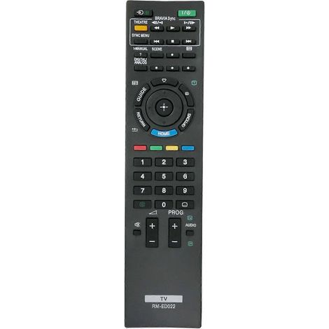 Télécommande RM-ED022 remplacée par le téléviseur LCD Sony Bravia RMED022 KDL-22BX200 KDL-22BX200/W KDL-22EX302 (1/4)