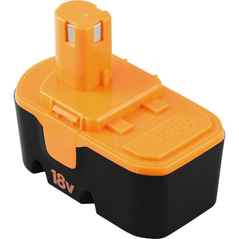 P100 4.8Ah 18V Batterie de remplacement Compatible avec Ryobi 18V Batterie P100 P101 ABP1801 ABP1803 BPP1820 130224028 130224007 (1/5)