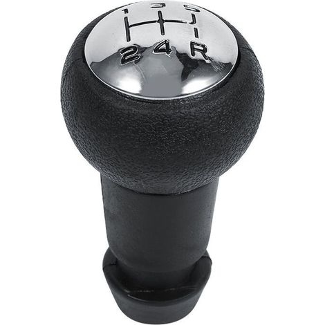 Pommeau de levier de vitesse 5 vitesses – Ergonomique en alliage aluminium – Antidérapant – Compatible Peugeot et Citroën (1/5)