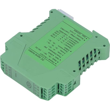 Isolateur de Signal 1 Entrée 4 Sorties pour PLC 0-10V, Convertisseur de Signal pour Circuits Automatisation (1/5)