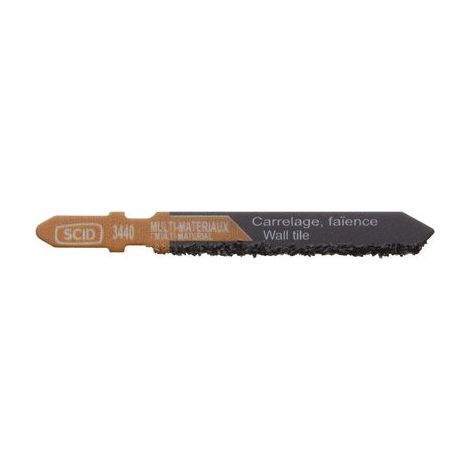 Lame De Scie Sauteuse Carrelage Accroche En T 75 Grit 30 Mm (1/2)