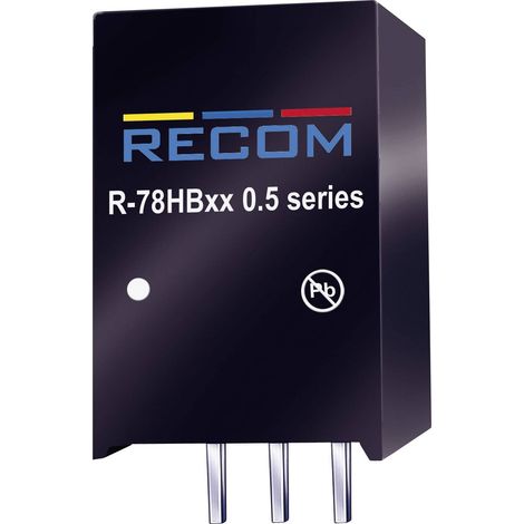 Convertisseur CC/CC pour circuits imprimés RECOM R-78B6.5-1.0 Nbr. de sorties: 1 x 32 V/DC 6.5 V/DC 1 A 6.5 W 1 pc(s)