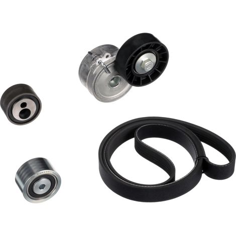 Jeu de courroies trapézoïdales à nervures Gates K026PK1470 CITROËN
