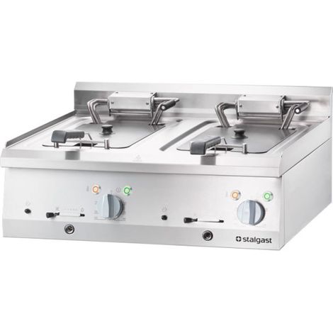 Friteuse électrique réglable V 2x10 l 18 kW - Stalgast (1/5)