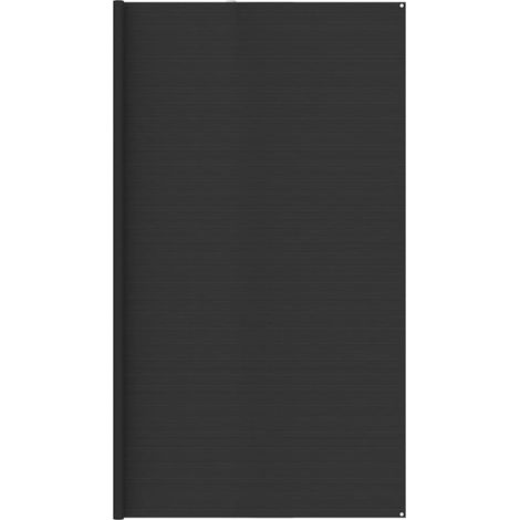 Tapis de tente Terrasse Salon Cuisine - Tapis de jardin 400x700 cm Anthracite BV283818 - BonneVie (1/4)
