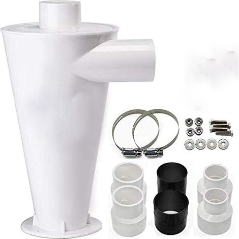 Zyklon-Staubsammler, Staubsaugerfilter-Abscheider, Zyklon-Staubsauger-Zubehör-Set, Zyklonfilter für Staubsauger, Industrieabscheider (1/5)