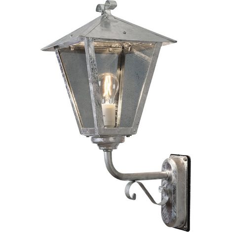 Konstsmide Benu Applique Lanterne Classique Extérieur Acier Galvanisé IP23 (1/3)