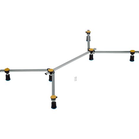 Piedino per doccia Piede Ferroplast D6 Mini XL Gamma di regolazione dell'altezza 87-115 mm 000146004