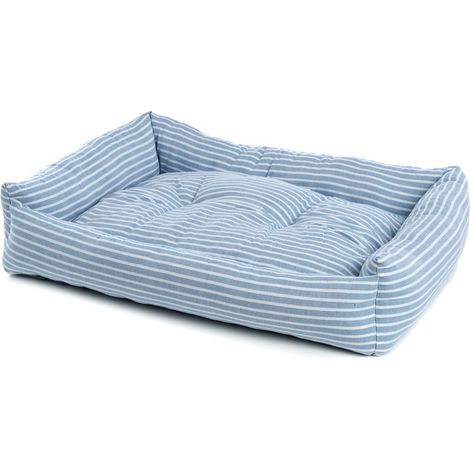 78x65 cm: Lit souple Modèle chemise avec face avant basse et coussin double face pour chiens et chats