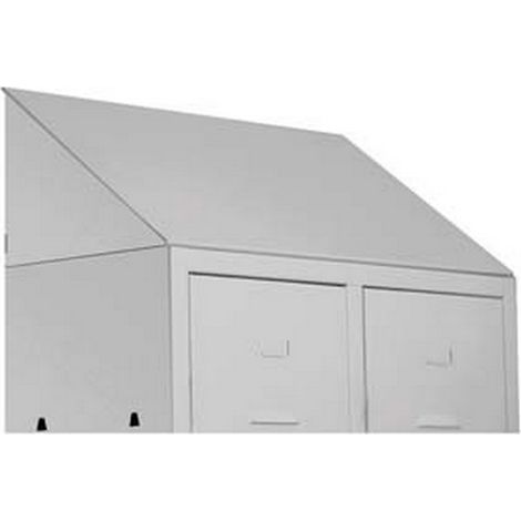 1PZ TETTO INCLINATO PER ARMADIO SPORCO/PULITO - 1 anta, cm.36x50