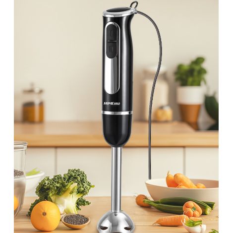 Mixeur plongeant 500 W de puissance, technologie CrossBlades avec lames de 4 lames en acier inoxydable. (1/3)