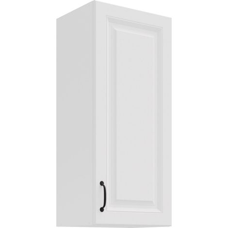 Hängeschrank 40 cm Stilo Weiß Küchenzeile Küchenblock Küche Landhaus Höhe 90 cm (1/5)