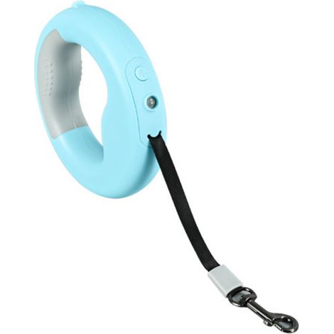 Laisse réglable pour chien, laisse rétractable de 3 m avec lampe torche LED, pour chiens de petite et moyenne taille