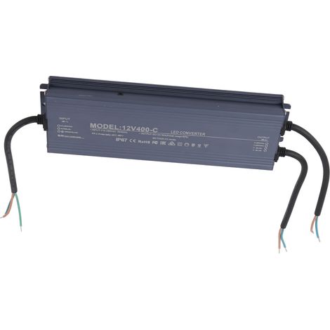 Alimentation étanche pour LED IP67, protection contre les surtensions à tension constante, 400 W AC170-265 V, 12 V 30 A (1/5)