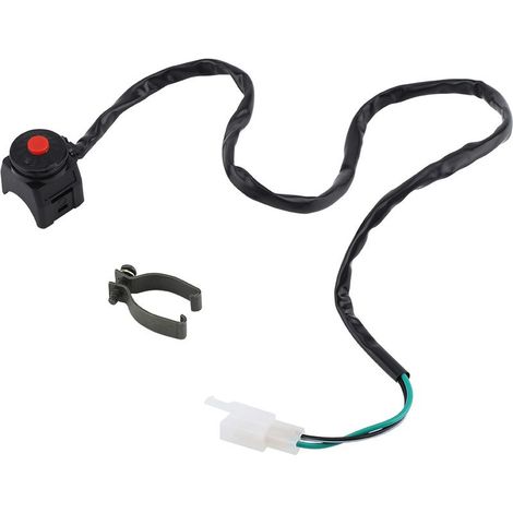 7/8" Moto Interruttore, Il Motore Start E Stop Di Emergenza Corno Faro Di Controllo On/Off (1/5)