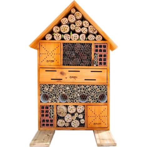 Refuge géant à Insectes 80 x 120 cm en bois massif