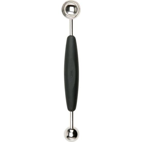 Oxo - Cuillère pomme Parisienne double noir (1/3)