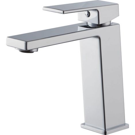 Vema Lys Basin Mixer Tap Deck Mounted - Chrome (1/3)