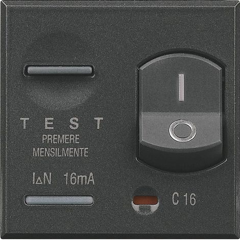 Fehlerstrom-Schutzschalter 1P+N 16A Idn= 10mA Axolute HS4305/16