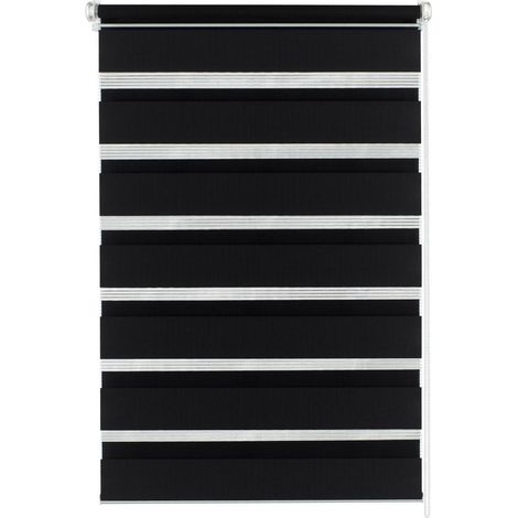 DOPPELROLLO EASY FIX SCHWARZ 120X150 CM