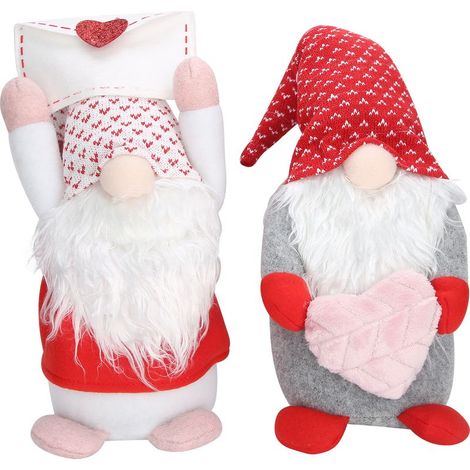 Nain sans visage poupée décoration bureau Saint-Valentin anniversaire cadeau amour (1/5)