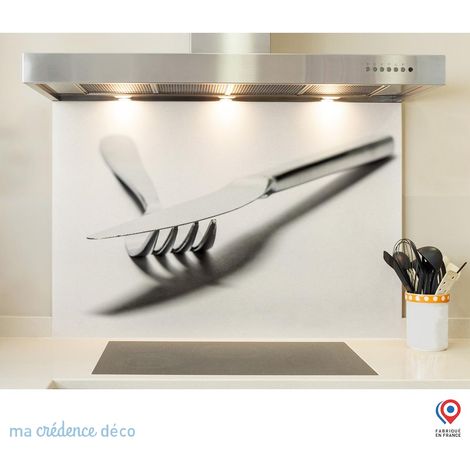 Fond de hotte : Couverts 2 - Verre trempé - 70 cm - 60 cm (1/5)